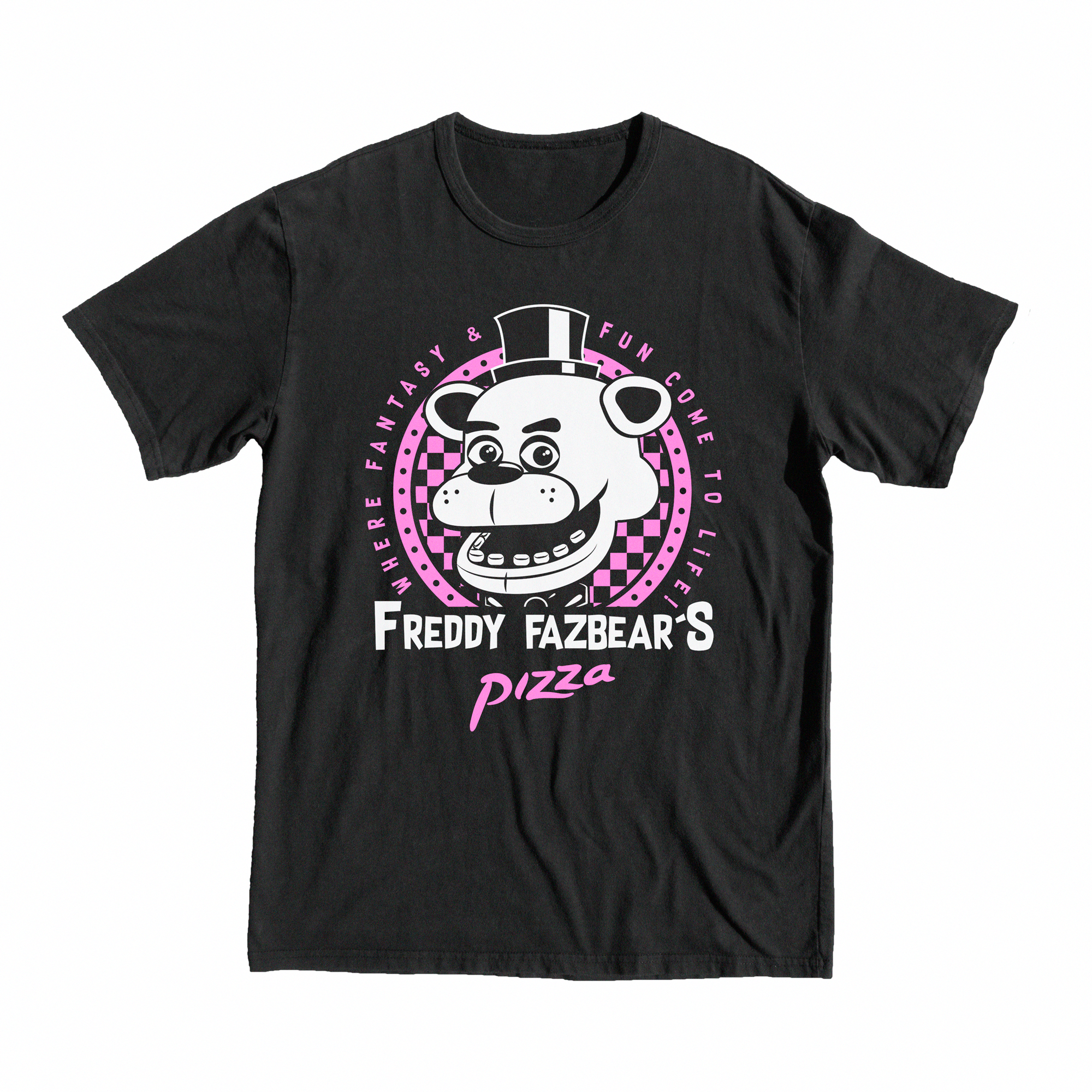 Five Nights At Freddys Pizza T-Shirt - Anime Style Streetwear