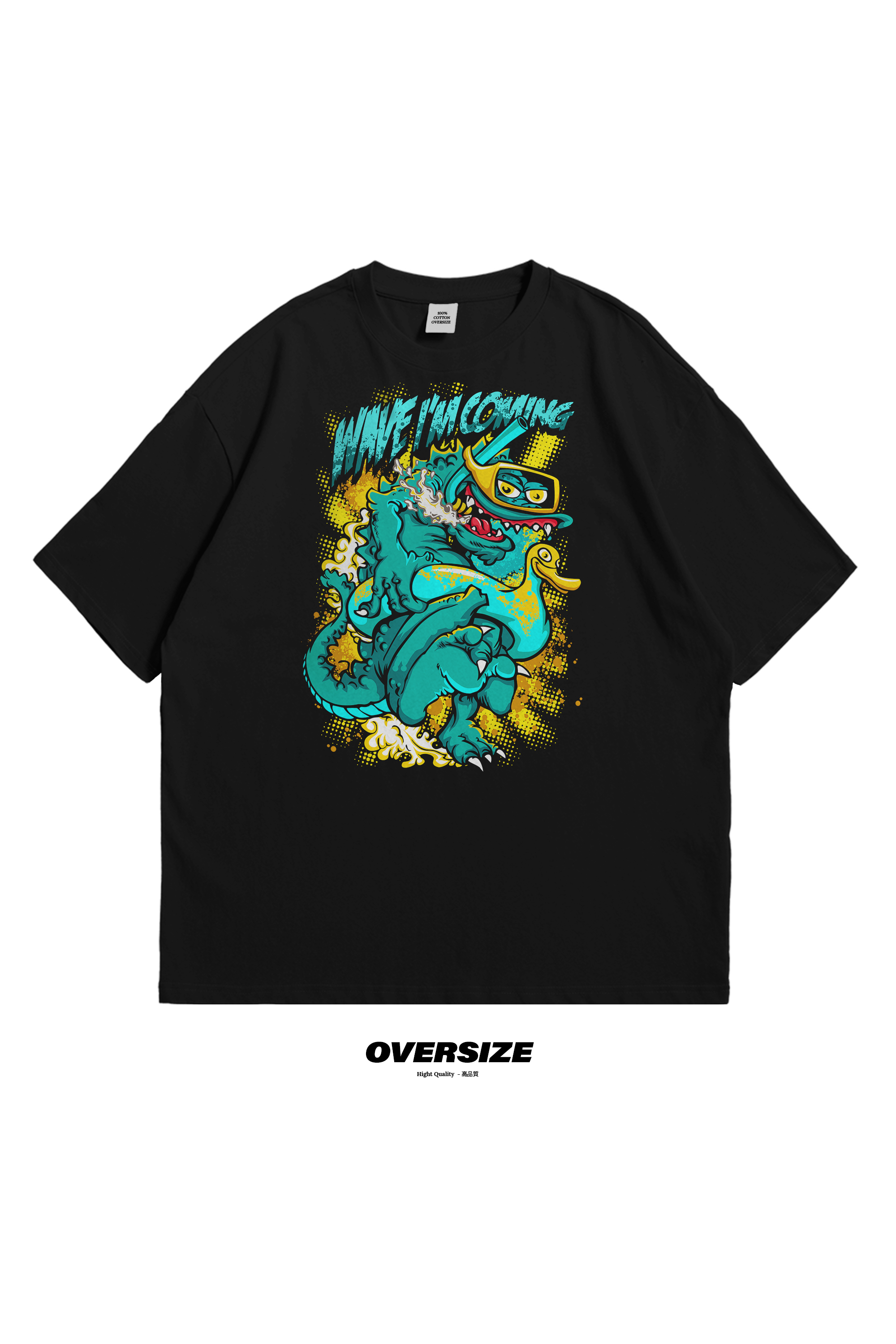 Animal Crazy Croco T-Shirt - Anime Style Streetwear