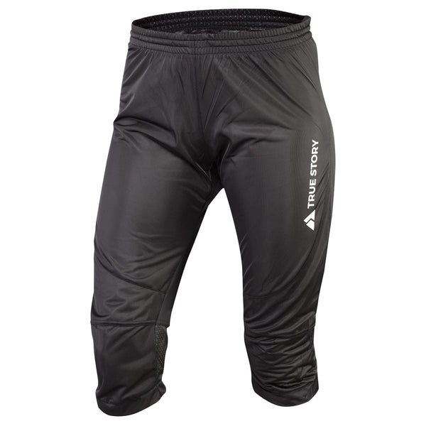 FRENSON MOTION 3/4 orienteering nylon pants, black