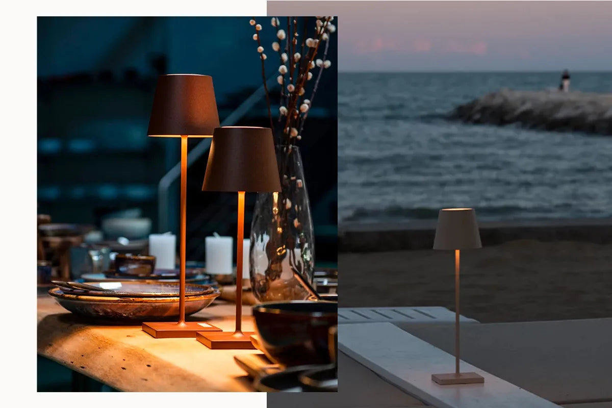 Poldina Table Lamp by Zafferano at Nook Collecitons