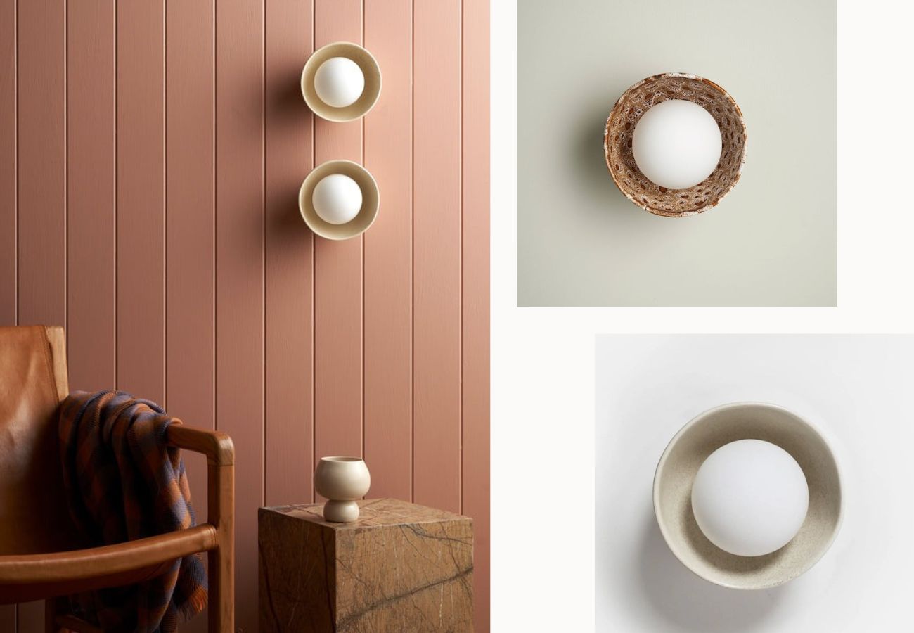 Bowl Wall Light by Robert Gordon | Orb Lighting | Nook Collections