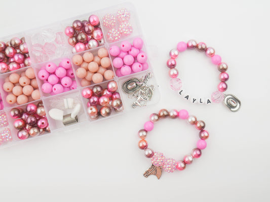 Bubblegum DIY Bracelet Craft Kit For Kids, Girl Jewelry Gift