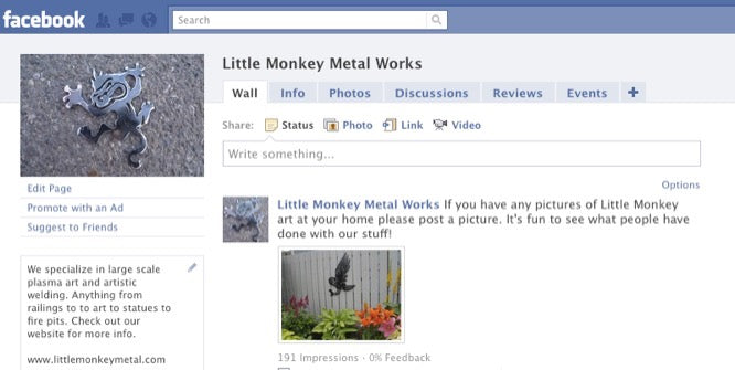 Little Monkey Metal Works on Facebook