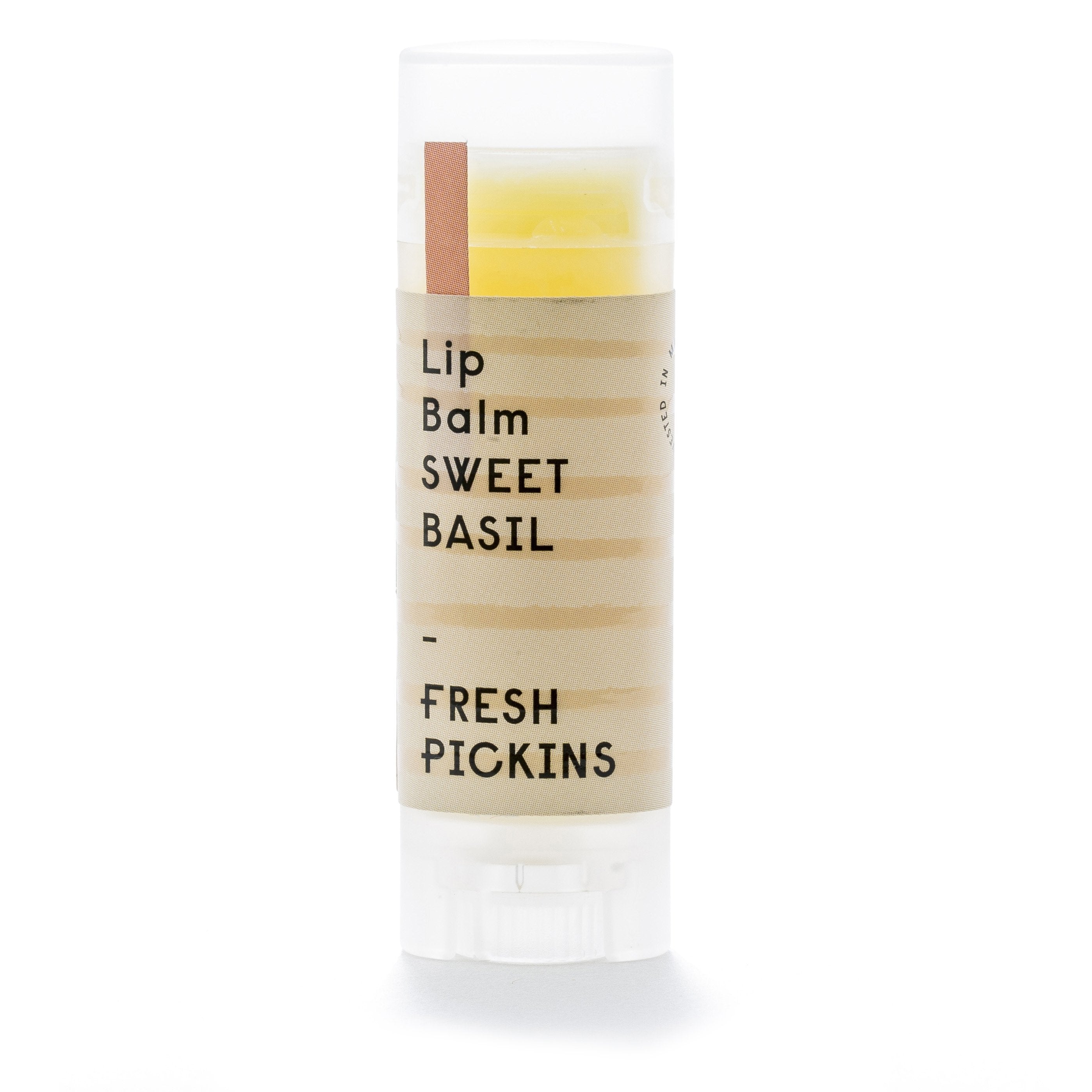 Fresh Pickins Sweet Basil Lip Balm