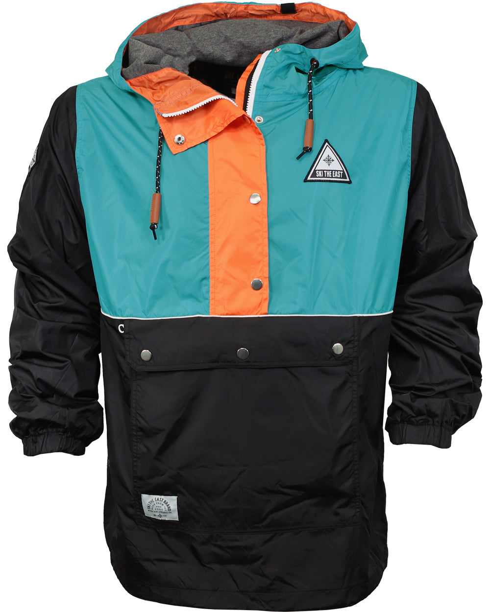 half zip up windbreaker