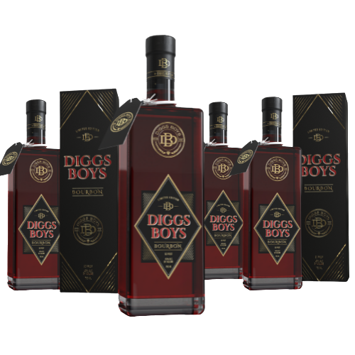 Six Bottle Bundle Bourbon - Diggs Boys Bourbon product image