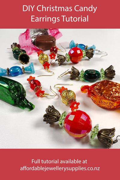 Christmas Candy Earrings