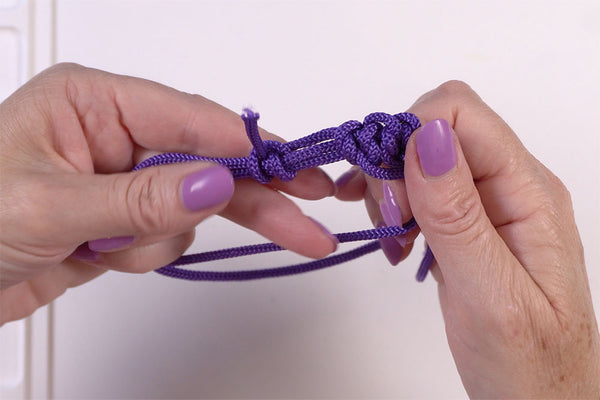Stretch Bracelet Knot Step 10