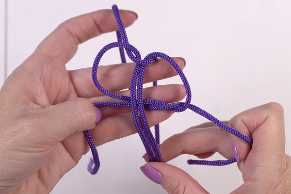 Stretch Bracelet Knot Step 4