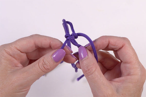Stretch Bracelet Knot Step 5