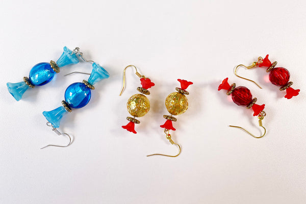 Christmas Candy Earrings