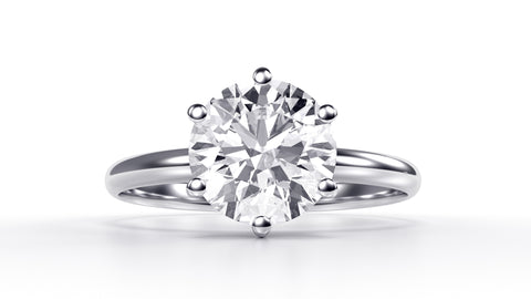 Diamond Classic Solitaire Engagement Ring