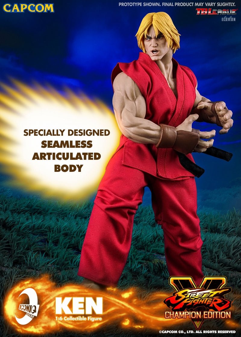 Iconiq ストリートファイターV street fighterリュウ 1/6-