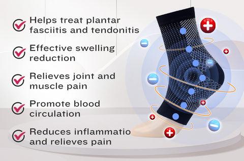 Tourmaline Self-heating Body Shaping Ankle Brace 