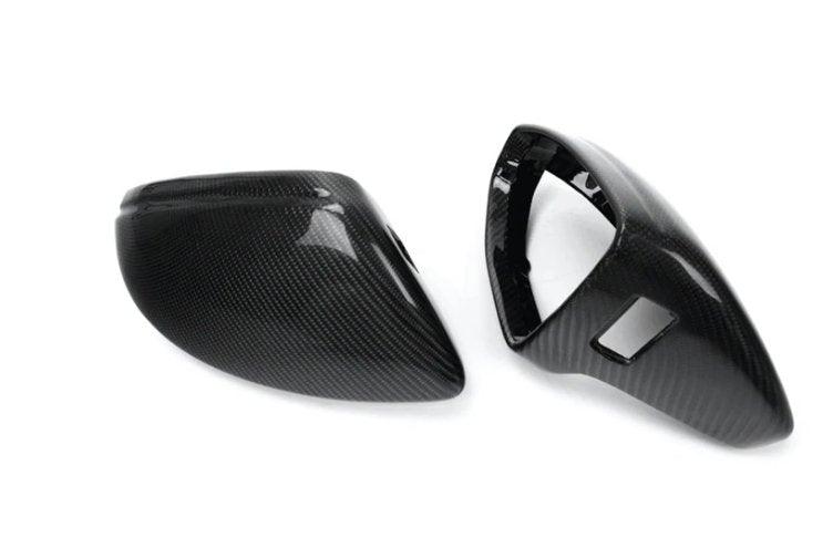 Aero Republic Carbon Fiber Mirror Caps Replacement For Audi RS6 RS7 S6 S7 A6 A7 2019-2022 C8