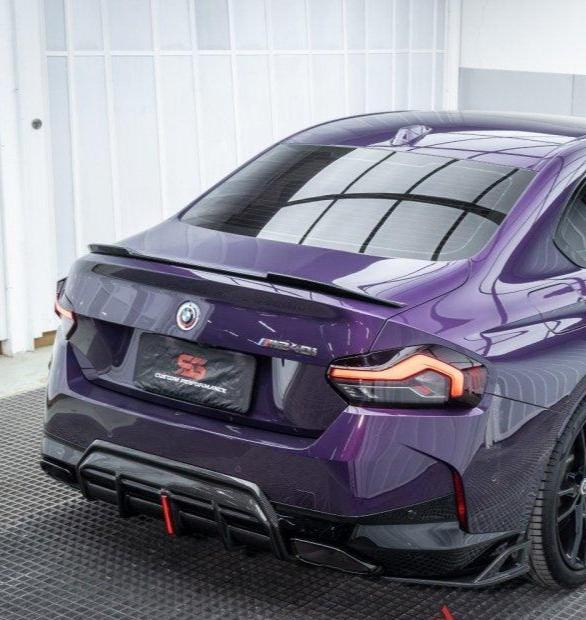 ArmorExtend AE Rear Diffuser & Canards for BMW 2 Series G42 230i M240i Carbon Fiber