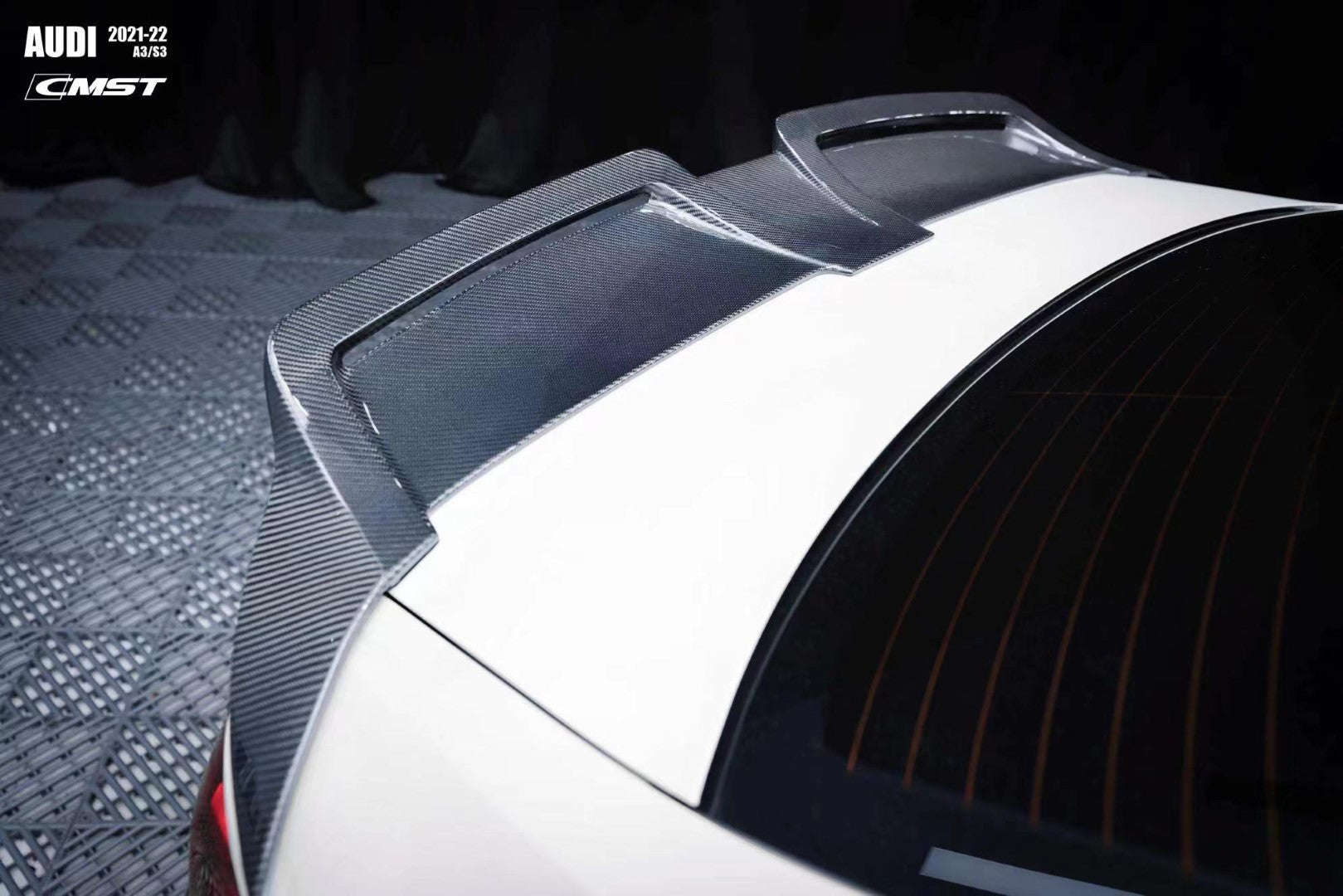 CMST Tuning Carbon Fiber Rear Spoiler V1 for Audi RS3 S3 A3 8Y 2021-ON