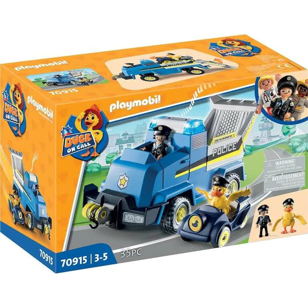 Playmobil Spielzeug | Kostüme > Spielzeug und Spiele > Action-Figuren Playset Playmobil Duck on Call Police Emergency Vehicle