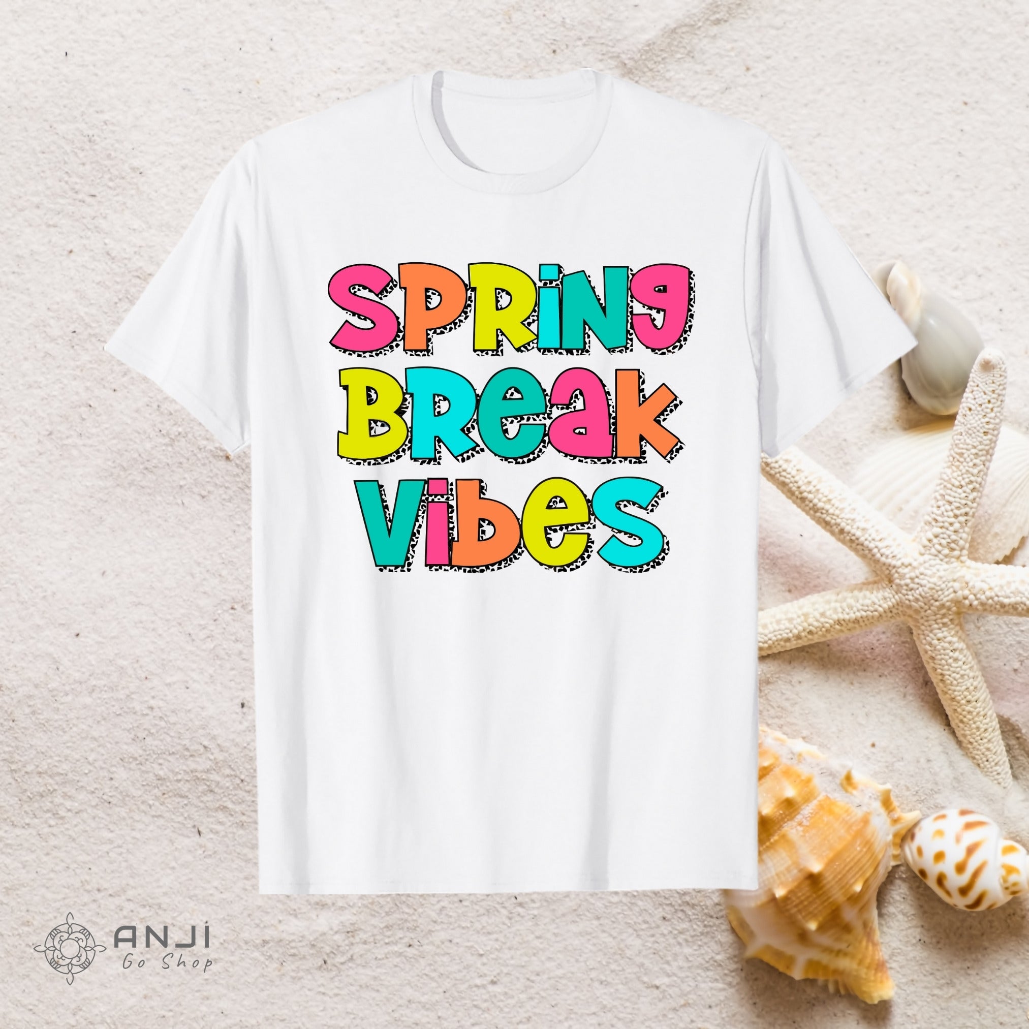 Spring Break Vibes T-Shirt | Spring Break Vibes Exclusive T-Shirt | Spring Break Tee | Custom Spring Break Tshirt | Spring Break Vibes T-shirt