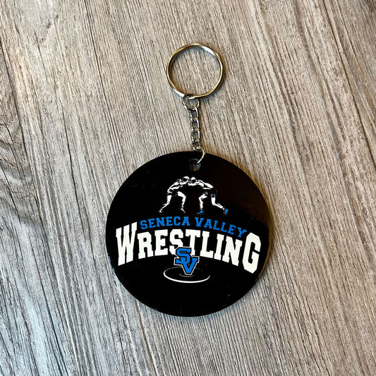 Fuzzy Ball Gymnast Bag Tag / Key Chain – Spirit Gear and Gifts