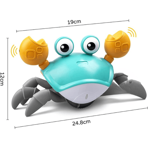 TUNITime-Crabe électrique aste pour bébé, jouet musical pour