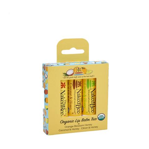 Orange Blossom/Tupelo All Natural Beeswax Lip Balm; 24 Count Dispenser