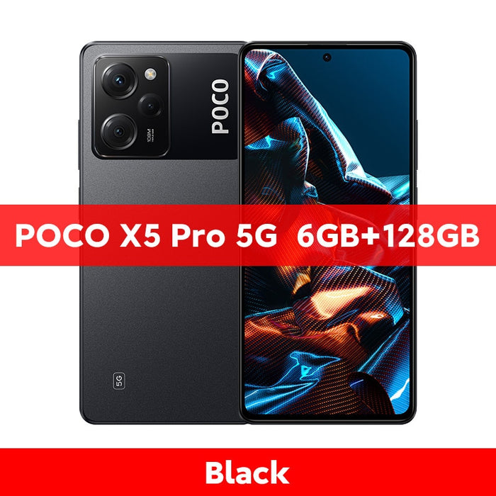 World Premiere】POCO X5 Pro 5G Global Version Smartphone 128GB