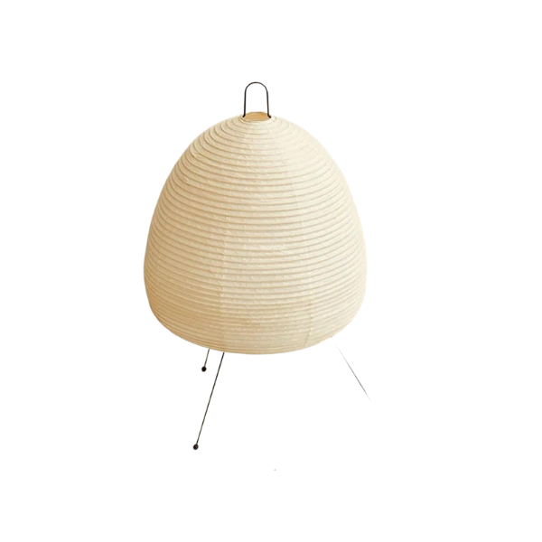 Rice paper table lamp