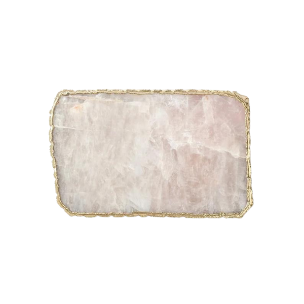 Rose Quartz Cheese Board