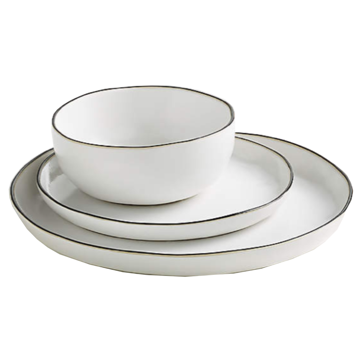 Crate & Barrel Range Dinner Plate