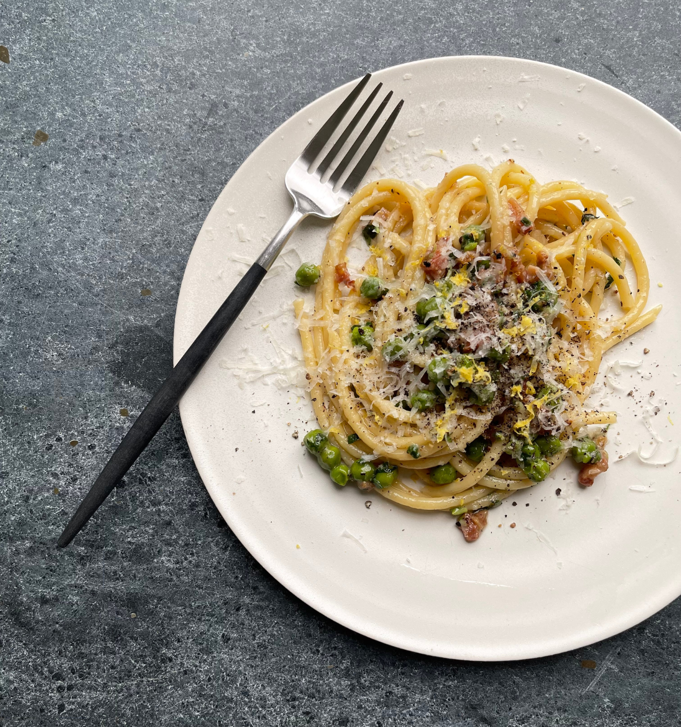 This Delicious Pasta Alla Gricia Is Summer on a Plate