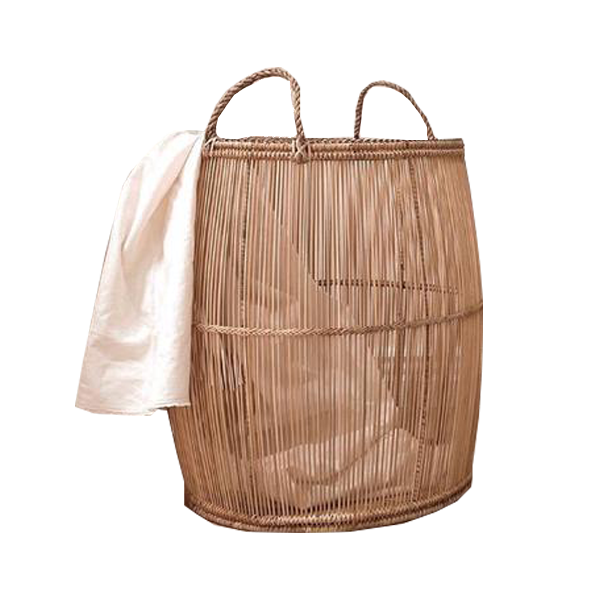 Wicker Laundry Basket Rattan Hamper