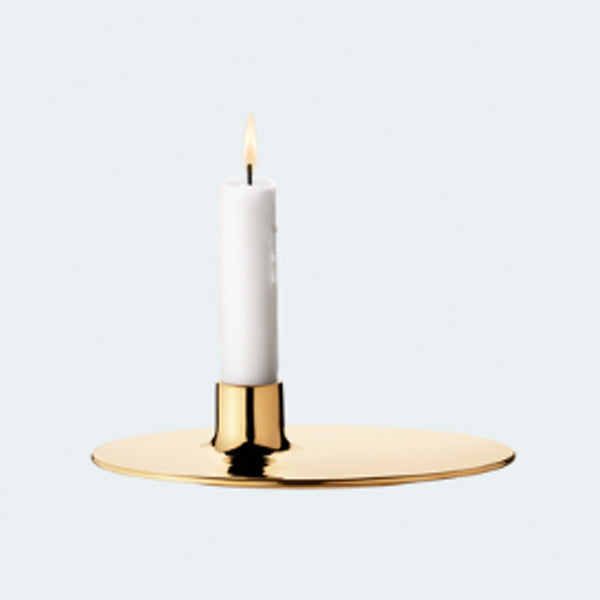 Georg Jensen Ilse Brass Candleholder