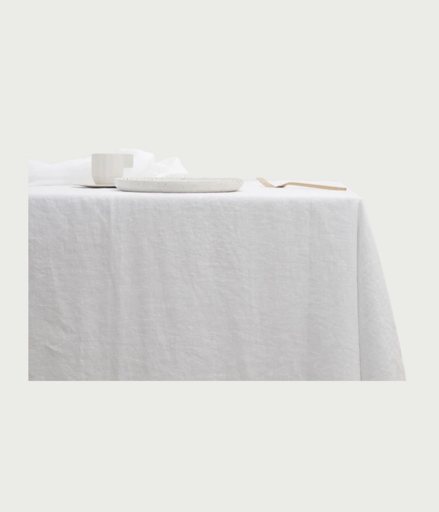 Linen Table Napkins - White- CULTIVER- USA