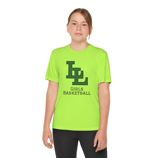 Girls Basketball - Youth Competitor Tee - Multiple Colors Available