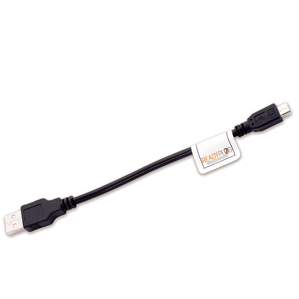 ReadyPlug USB Data/Charger Cable for Lava 3G 412 (6 Inches)-USB Cable-ReadyPlug