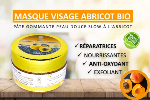 masque visage abricot 100g