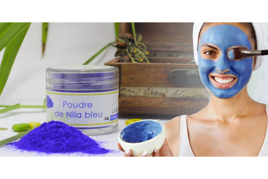 Poudre de nila bleu marocaine | Poudre d’indigo bleu | 100 % Naturellement  50 g