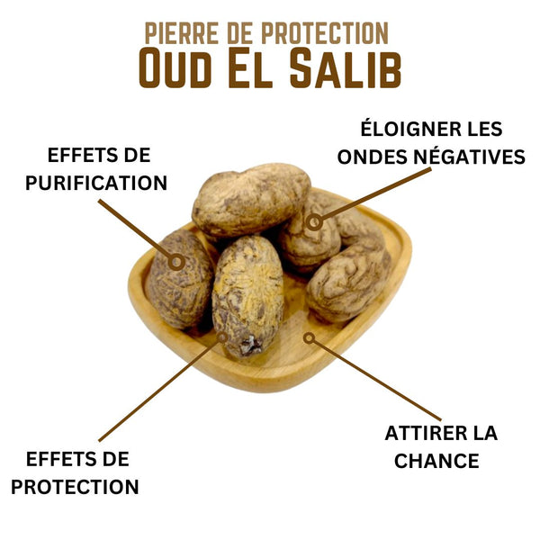 Pierre de Protection Oud El Salib - عود الصليب Pur - 1 pièce