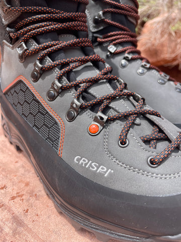 Crispi Briksdal MTN GTX Asymmetrical Lacing System