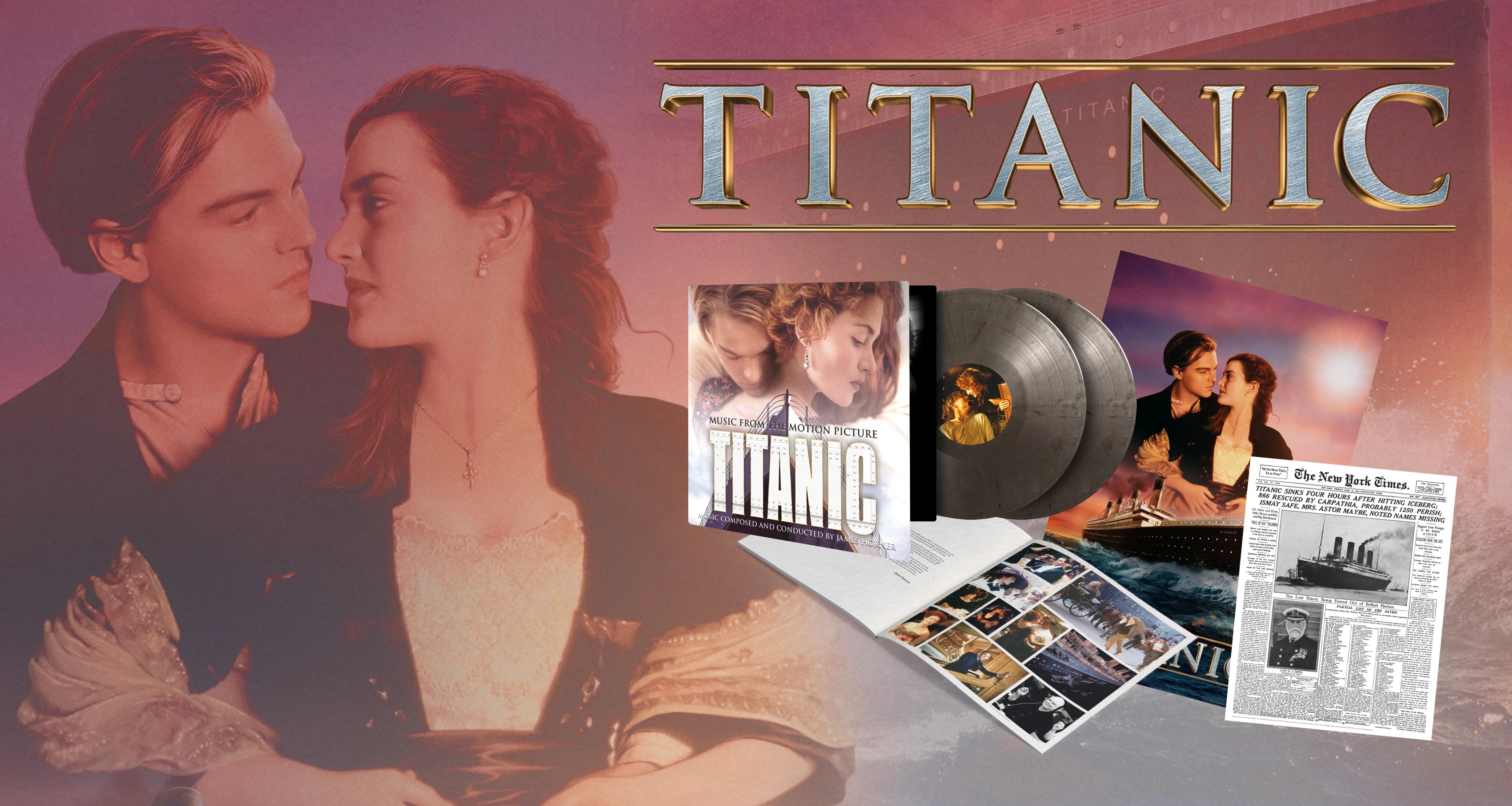 Celine Dion James Horner - Titanic (25th Anniversary) – At The Movies Shop