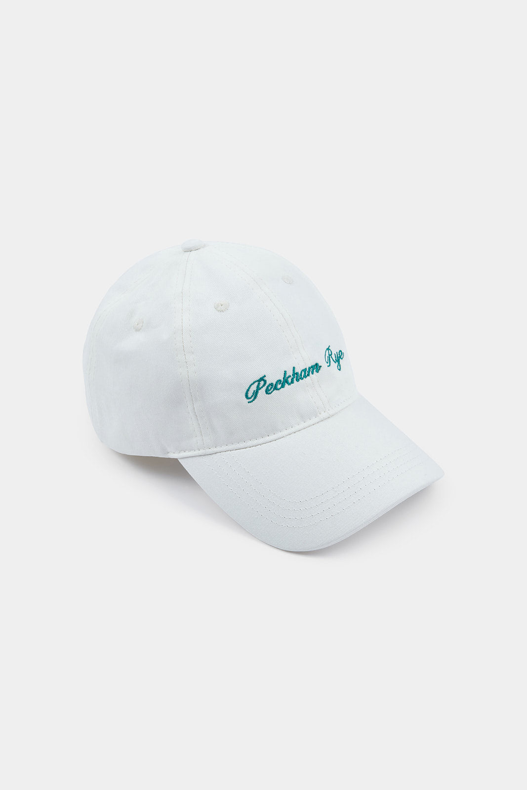 Embroidered Logo Cap in Bright White