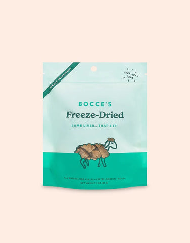 Bocce's bakery freeze dried dog treats