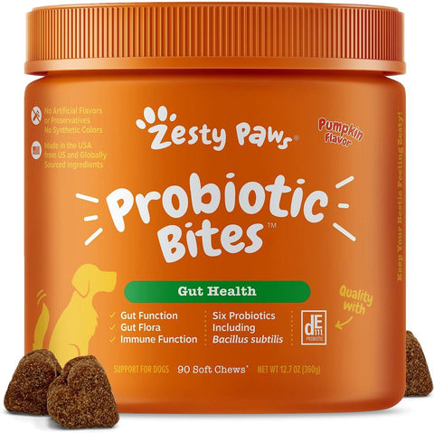 zesty paws prebiotic bites for dogs