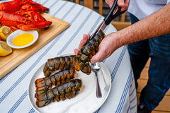 Preparing a Lobster Tail