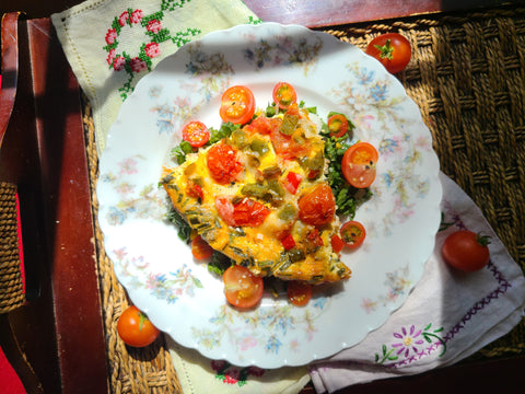 Crustless Lobster Quiche