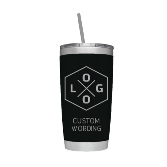 Engraved Black Funny Camping Tumbler with name on Back – SheltonShirts