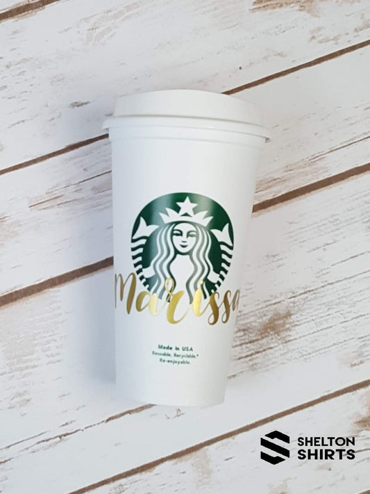 Customized Dental Assistant Starbucks Reusable Venti Cup - DecalCustom