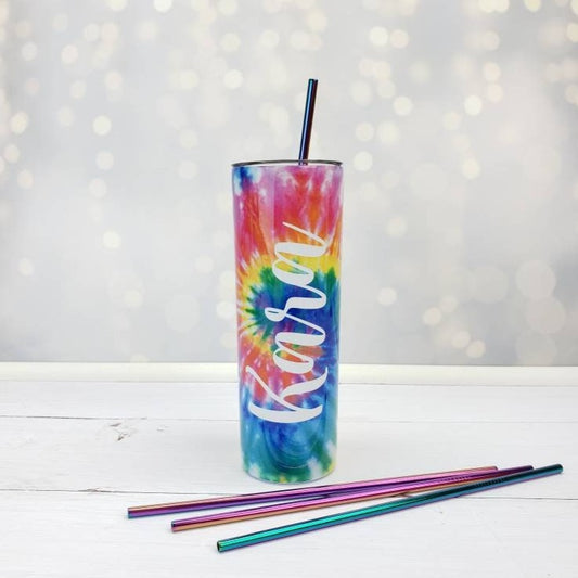 Camo Tumbler with Name on the Front and Distressed Flag on the Back – Candy  Wrapper Store