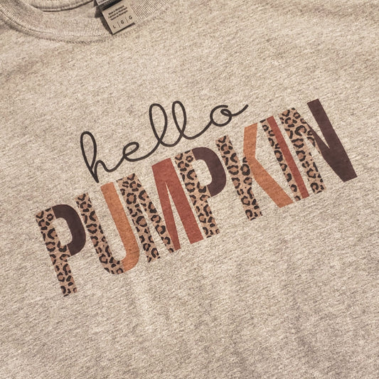 Hello Pumpkin Plaid Pumpkin Super Soft Cotton Comfy Fall T-Shirt – Candy  Wrapper Store